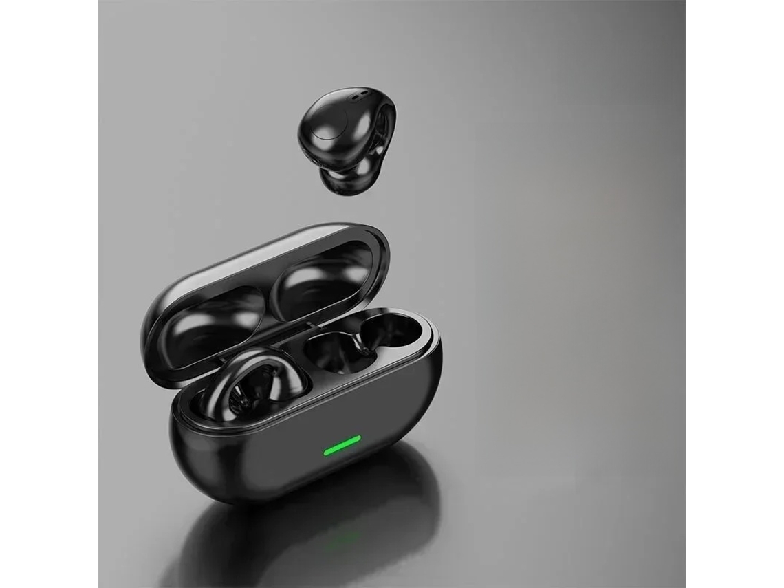 Auriculares Inalámbricos Bluetooth 5.3 (negros), Conducción Ósea, Estéreo, Resistentes Al Agua