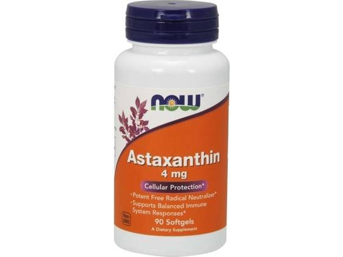 Complemento Alimentar NOW Astaxantina (90 cápsulas)