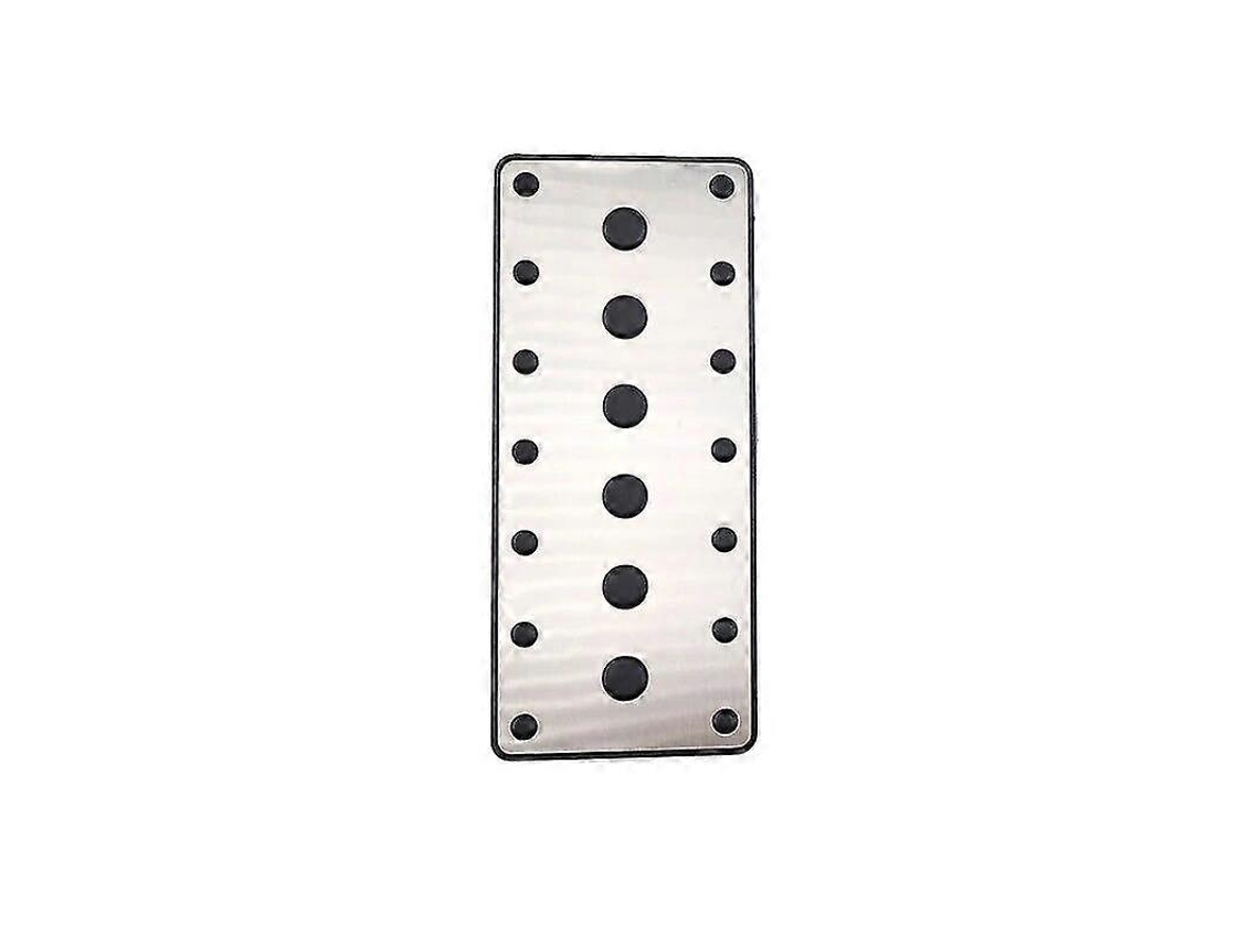 Pedales de goma antideslizantes de acero inoxidable para Toyota Prius XW50 (2016-2022) (no requieren perforación)