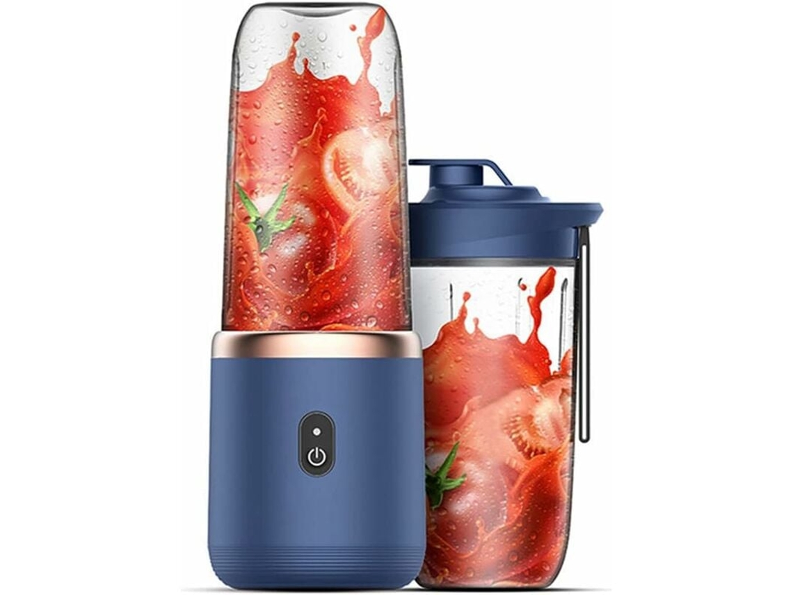 Licuadora portátil, diseño fácil de usar para batidos y malteadas, licuadora compacta y portátil con cuchillas afiladas para bebidas saludables