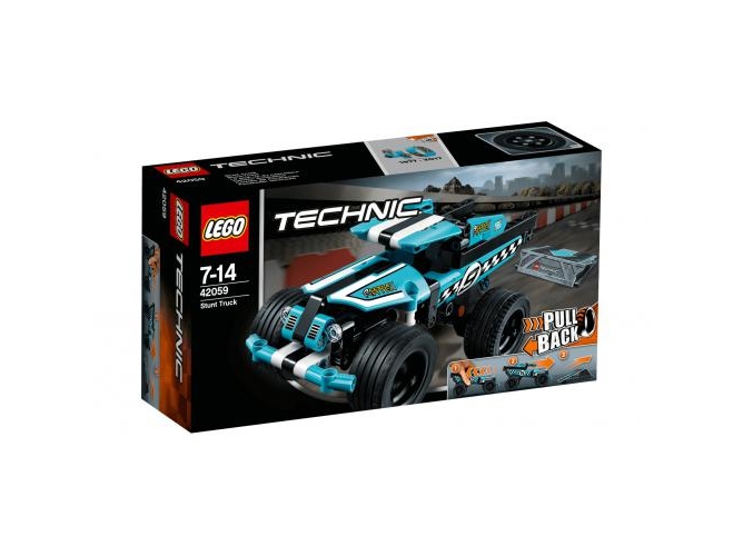 LEGO Technic: Camión de acrobacias - 42059 (Edad Mínima: 7 - 142 Piezas)
