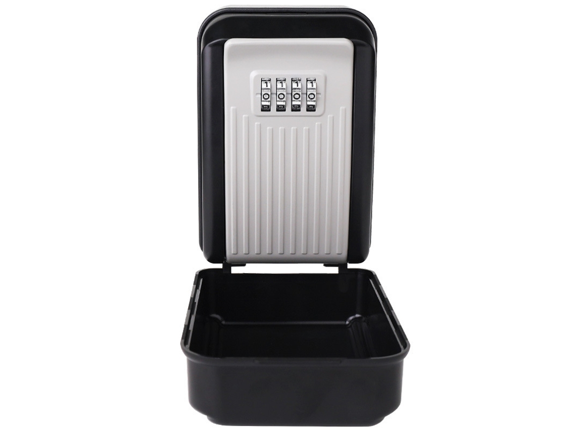 Caja de bloqueo de llaves resistente a la intemperie Gris