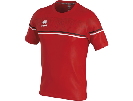 Camiseta de Niños para Fitness ERREA Diamantis Maglia Rojo (11/12 Años)