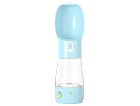 Taza combinada de diseño desmontable para beber y comer dispensador de agua de viaje para perros con contenedor de comida ELKUAIE
