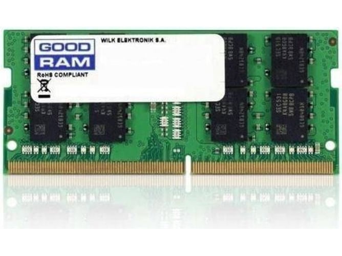 Memoria RAM DDR4 GOODRAM GR2666S464L19S (1 x 8 GB - 2666 MHz - CL 19 - Verde)