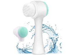 Rebe-pincel De Limpieza Facial 2 En 1 De Silicona Manual Para Limpieza Profunda De Poros Y Masaje Suave