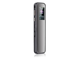 Grabadora de voz digital profesional con USB, 16 GB, reproductor MP3 de alta fidelidad, activada por voz, para conferencias, Yizhood (negro)