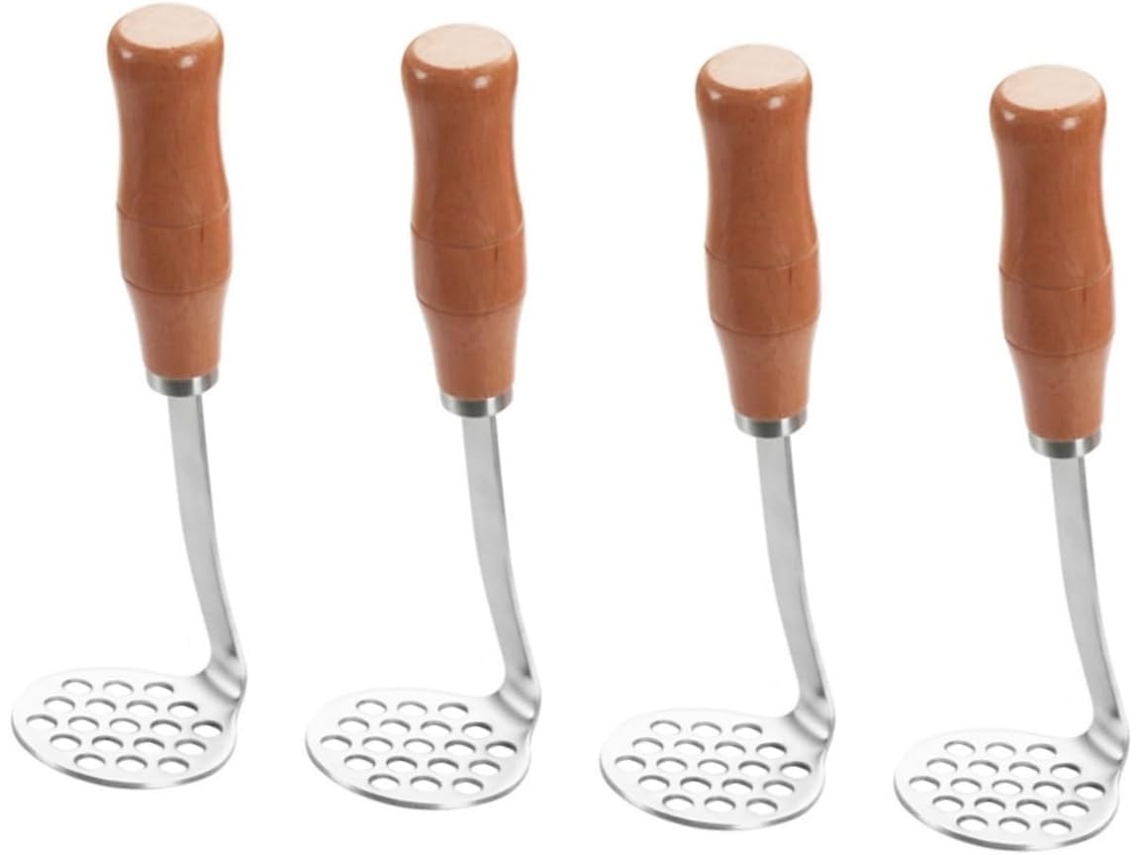 Machacador De Patatas. Este Machacador De Patatas Manual Es Fácil De Limpiar. Los Agujeros Tienen Una Curva...