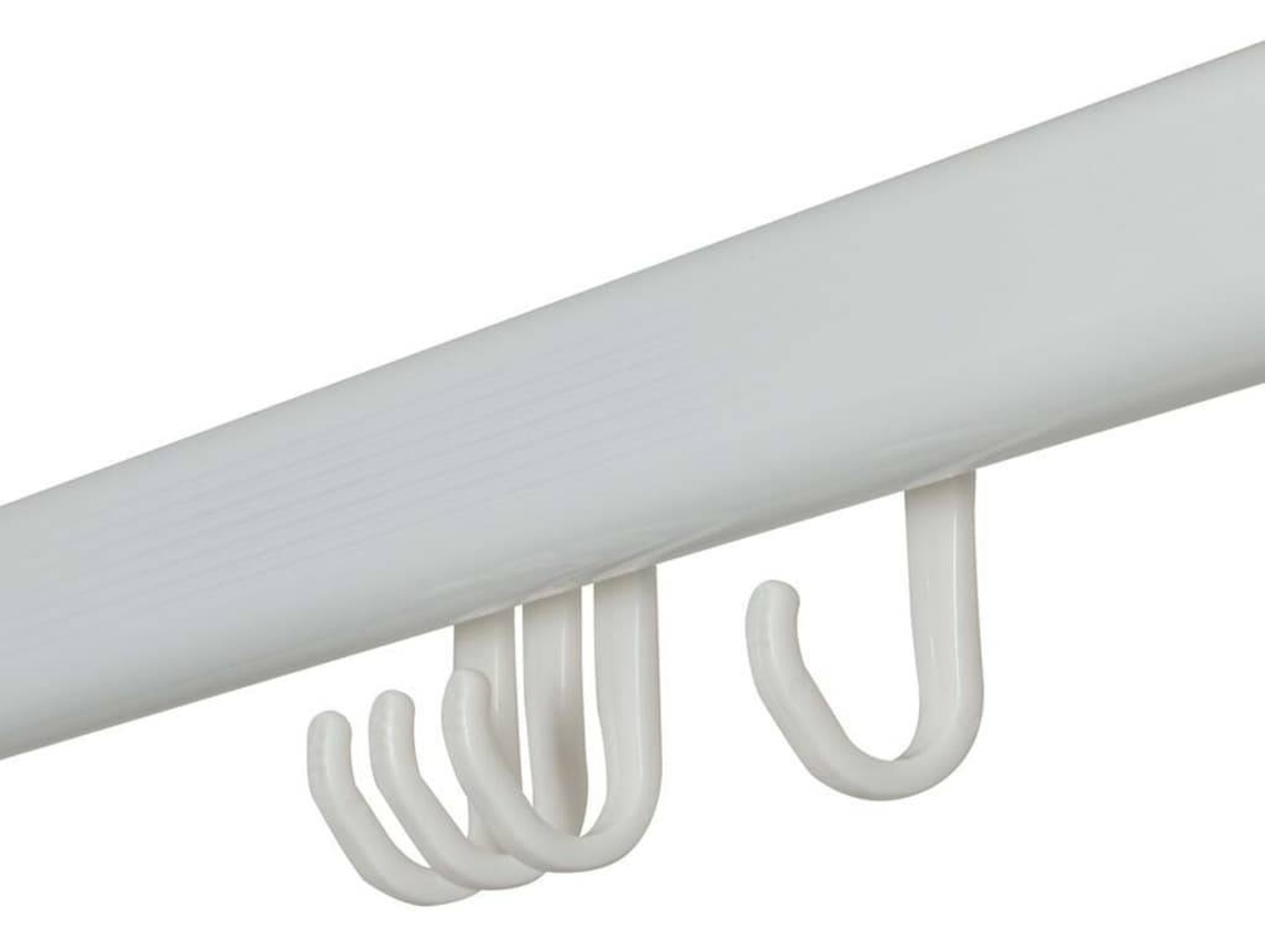 Barra para Cortina Ducha SEALSKIN Easy-Roll (Inox - cm - Blanco) | Worten.es