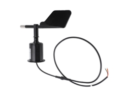 Anemómetro preciso con sensor de dirección del viento de 360 grados y 5 V para invernaderos y jardines.