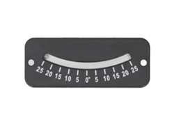 Inclinômetro De Tubo De Vidro 25° Mini Com Escala Clara Abs Para Teste De Ângulo Horizontal Micro