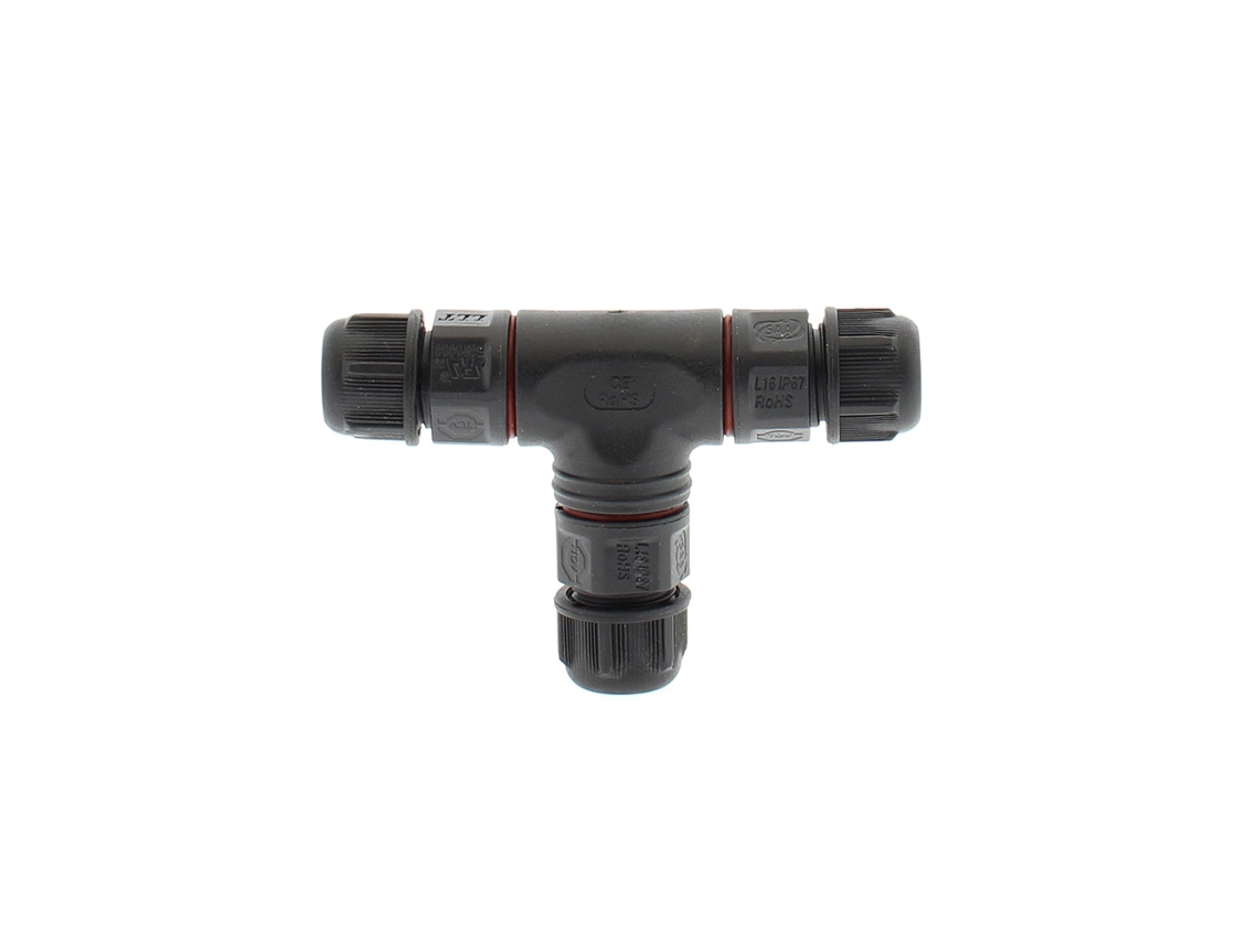 Conector T Ip67 80mm 7-4mm Cables 0.5-2.5mm2 16A LEDBOX