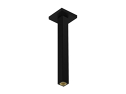 Conexión de techo HANSGROHE E, 30 cm, 24339, Color: Negro Mate