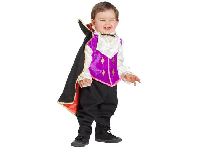 Disfraz de Bebé DISFRAZZES Vampiro (Talla: 6 a 12 meses)