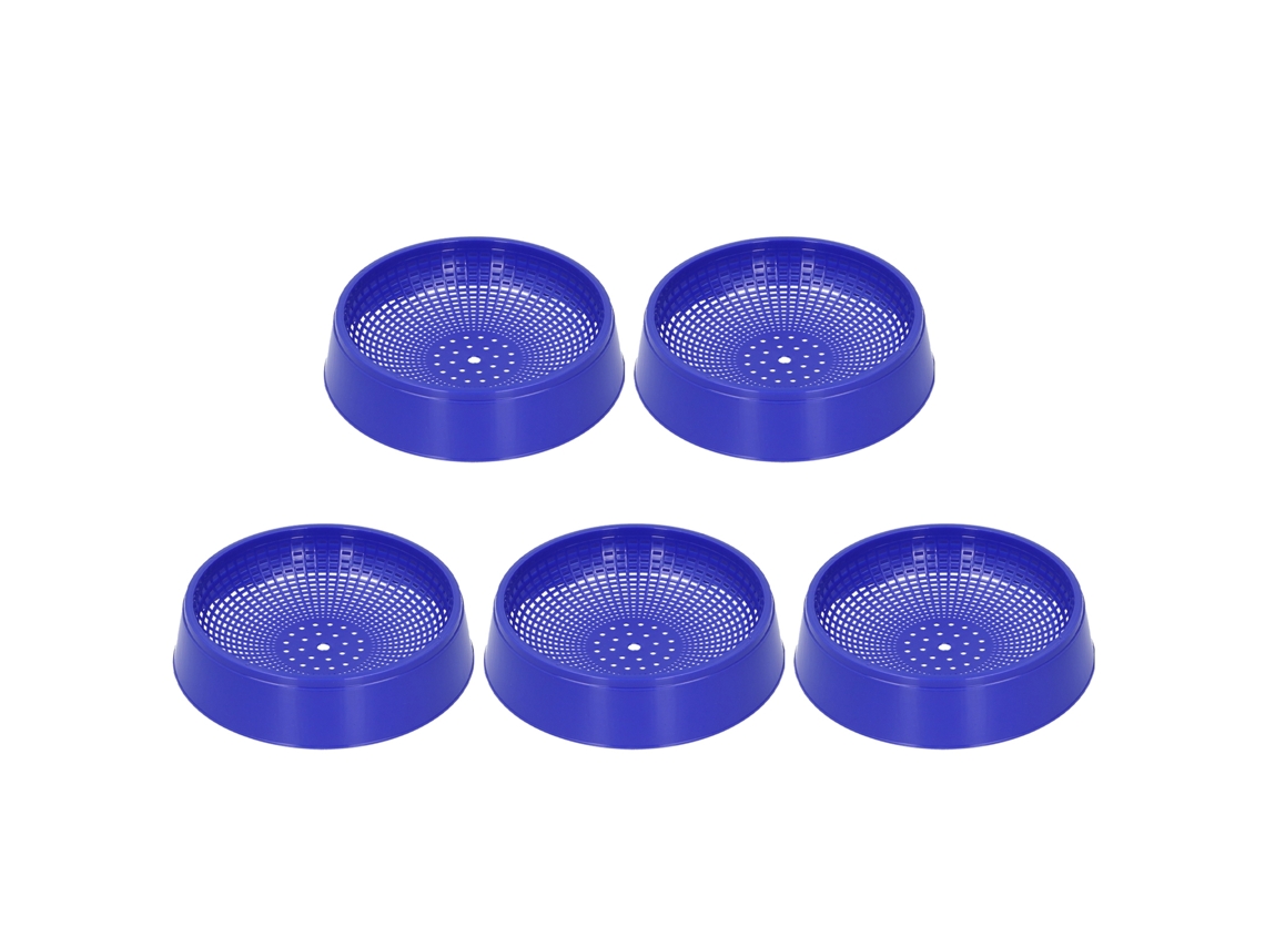 Primerox 5 nidos de cría para pájaros y palomas, caja de incubación de plástico para decoración exterior.