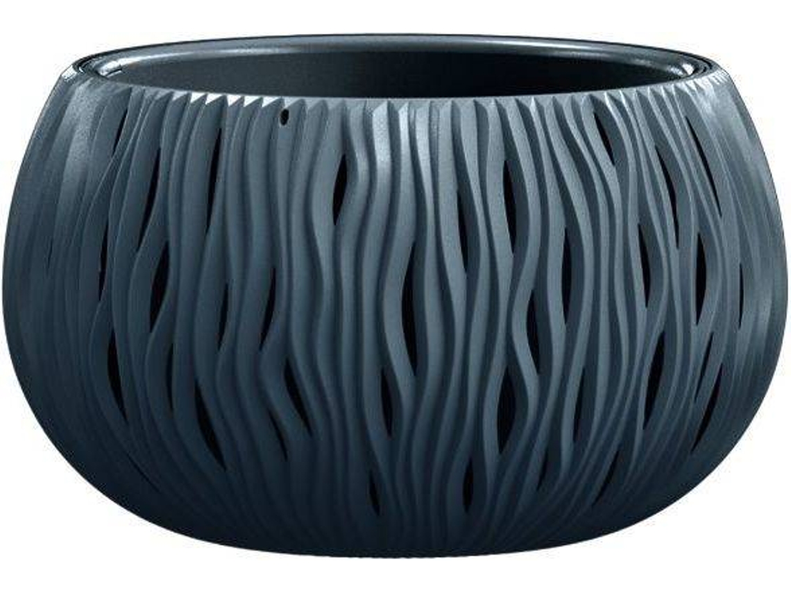 Maceta PROSPERPLAST Sandy Bowl (Gris - 29 x 29 x 19.5 cm)