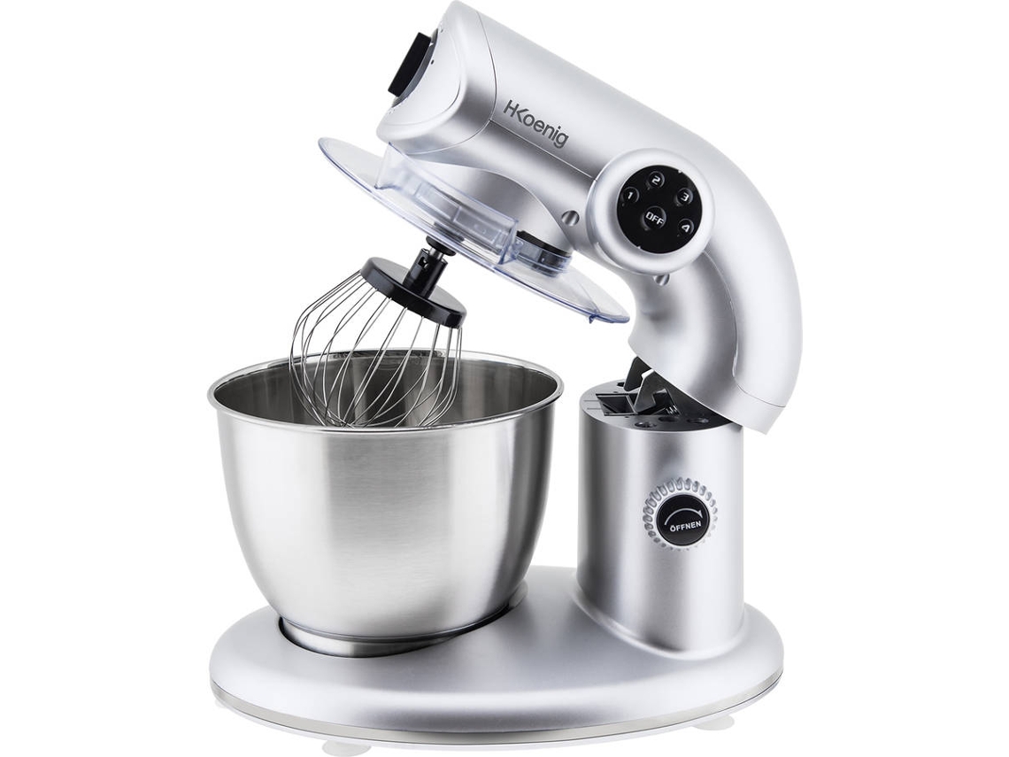 Batidora Amasadora H. KOENIG KM80 Plateado (5.5 L - 1000 W)