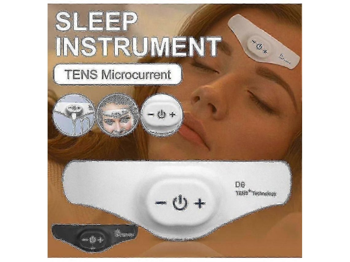 Dispositivo para aliviar la migraña, el insomnio y los problemas del sueño con TENS de microcorriente para favorecer el sueño y aliviar la presión. TAISHENGDA