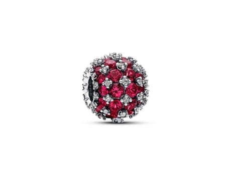 PANDORA Ronda Rosa Espumoso Pav Charm Joyería