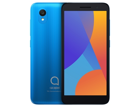 Smartphone ALCATEL 1 (2021) 12,7 cm (5) SIM única Android 11 Go Edition 4G MicroUSB 1 GB 16 GB 2000 mAh Azul
