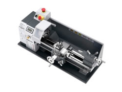 Torno de banco para metal Succebuy de 8 x 16 pulgadas y 550 W con velocidad ajustable de 0 a 2500 RPM