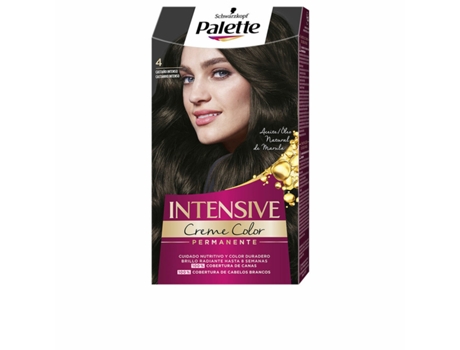 Tinte Permanente SCHWARZKOPF Intensive Nº 4 Castaño (1 unidad)