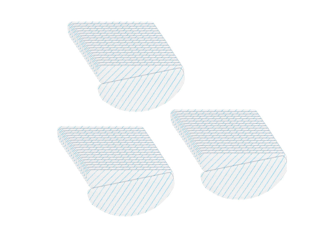 150pcs Disposable Strong Rag Mop Cloths Pads For Ecovacs Deebot Ozmo T8 Aivi T8 Max T9 Aivi Aivi+ Vacuum Cleaner Parts