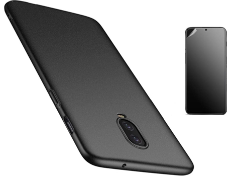 Kit Carcasa Y Protector Oneplus 6T Ultimatte Turtleshell Negro