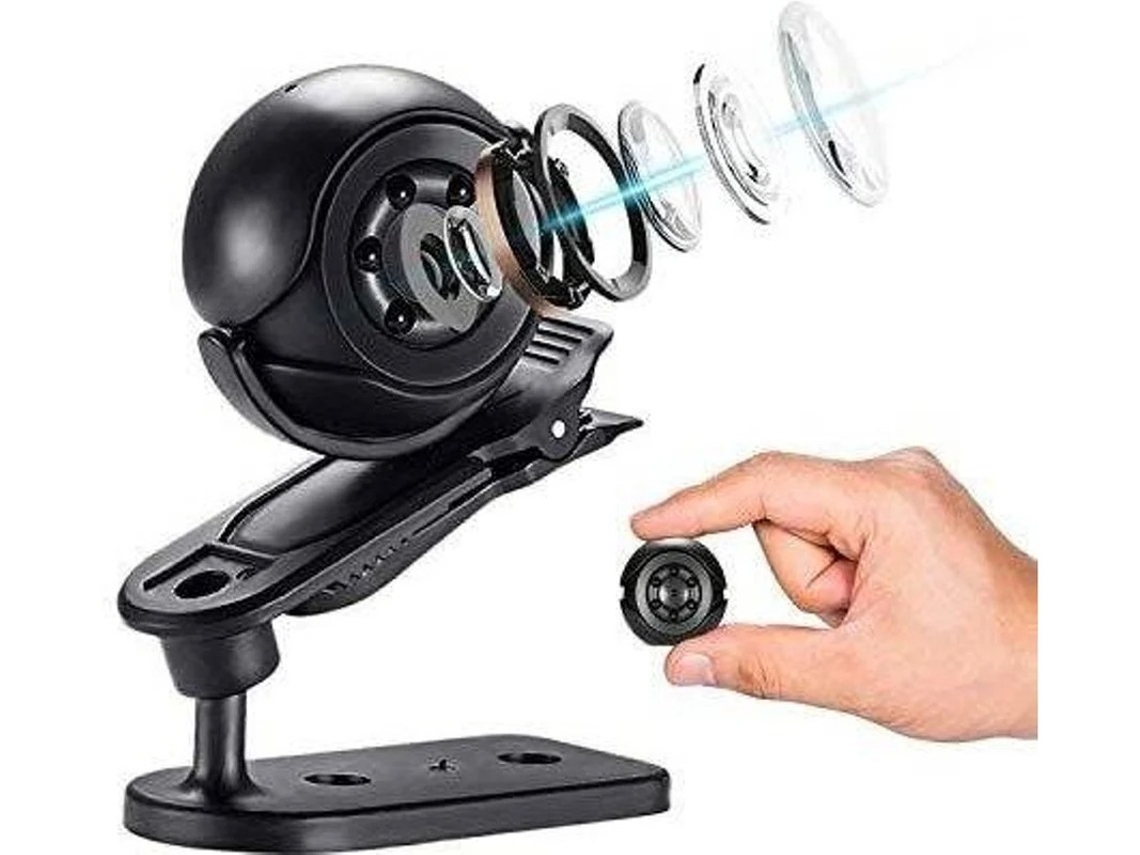 Mini cámara espía 1080p HD para niñera, visión nocturna, detección de movimiento, seguridad para el hogar y la oficina, Yizhood