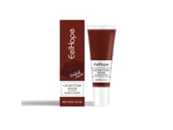 Bálsamo labial hidratante con color marrón caoba