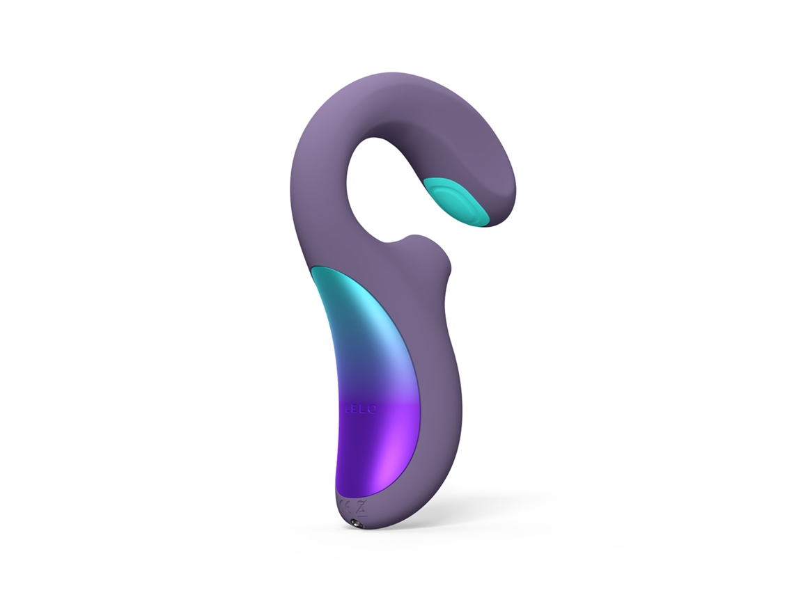 ENIGMA Double Sonic de LELO, Masajeador de Triple Estimulación Femenino con Aplicación por Bluetooth, 8 Modos de Placer y 2 Modos Adicionales, Cyber Purple
