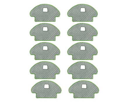 Pacote com 10 panos de pano para esfregona para irobot roomba combo113 r113840 robótico
