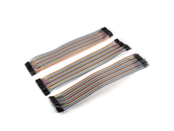 2026-cable Flexible Desmontable 30cm 40 Pines Macho A Macho Multicolor Para Saltos Eléctricos