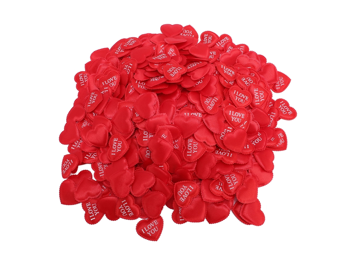 500 Piezas De Confeti De Corazones De Espuma De 3 Cm Para Decoración Romántica De Bodas Y Aniversarios.