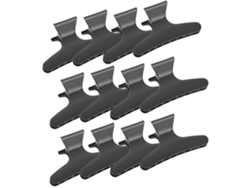 Vlrla-12pcs/set Black Butterfly Cabelo Claw Clamps Para Cabelodressing