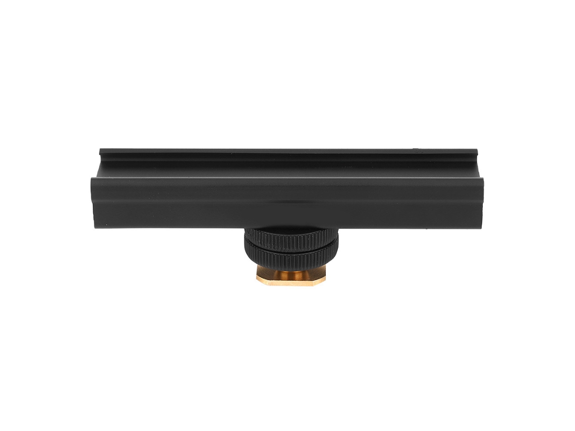 Barra De Extensión Cold Shoe 10cm Ese-10 Con Tornillo 1/4 Pulgada Para Cámara Canon Nikon