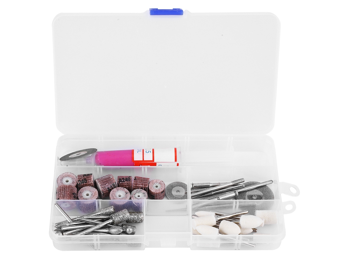 Kit De 52 Piezas Para Amoladora Eléctrica, Grabado, Pulido, Accesorios Rotativos Y Herramienta De Lapeado.