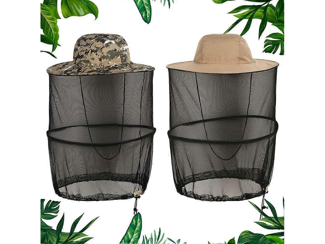 Omni-2 Gorros Con Red Anti-mosquitos, Repelente Al Aire Libre, Plegable Upf50+ Para Caza, Senderismo Y Campamento