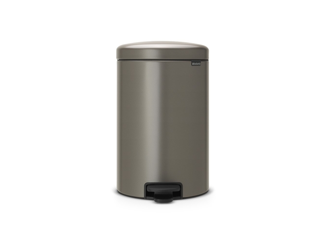 Cubo de Basura BRABANTIA NewIcon (20 l - Platina)