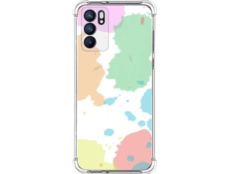 Carcasa Oppo Reno 6 5G TUMUNDOSMARTPHONE Acuarela 05 Multicolor