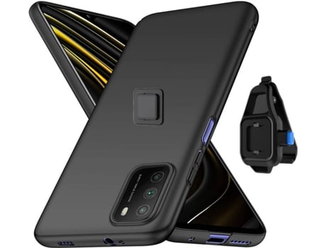 Funda + Soporte de Cintura Oppo A16 Turtleshell Negro