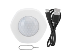 Sensor Infrarrojo Inteligente Para Personas Y Mascotas, Alarma Con Aplicación Wifi Y Pir Para Vigilancia Del Hogar