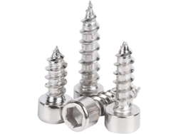 100 Tornillos Autorroscantes De Acero Inoxidable M4x16 Con Cabeza Hexagonal 304 - Elementos De Fijación Para Ferretería