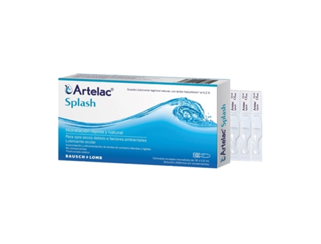 Lubricantes Oculares BAUSCH_LOMB Artelac Splash Unidosis 30 Envases Unidosis