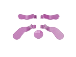 Paletas De Controle Aço Inoxidável 4 Paletas De Polegar E 1 Cruceta Para Elite Series 2 Roxo Claro