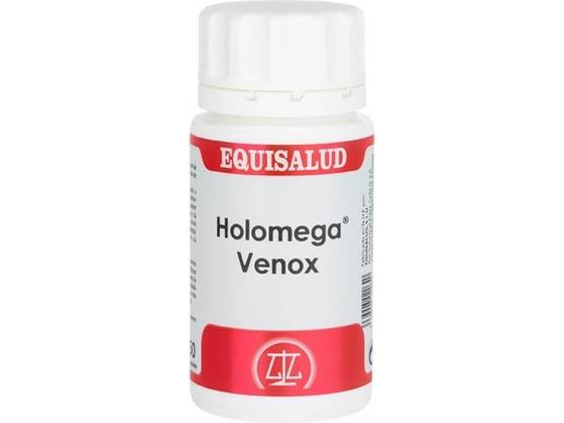 Complemento Alimentar EQUISALUD Venox Holomega (50 cápsulas)