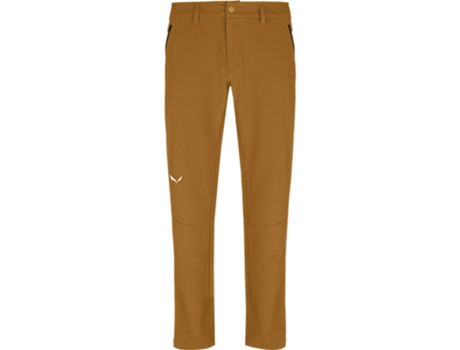 Calça SALEWA Calça Puez Dolomitic 2 Dst Castanho M Homem