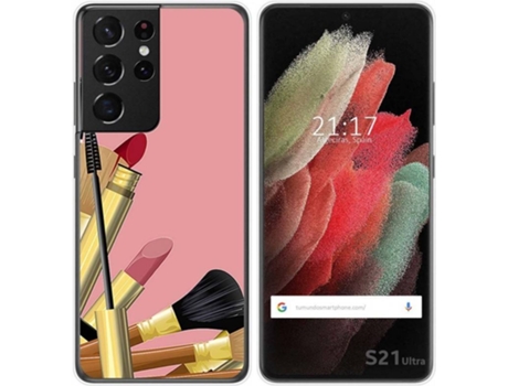 Carcasa Samsung Galaxy S21 Ultra 5G TUMUNDOSMARTPHONE Brochas Multicolor