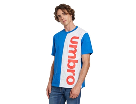 Camiseta de Hombre para Fútbol UMBRO Gemini Azul (L)