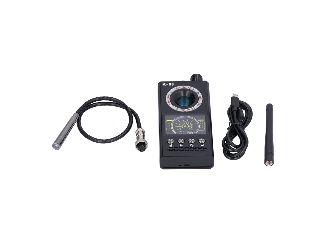 Detector De Cámara Oculta, Protector De Privacidad, Rastreador Electrónico Abs K68